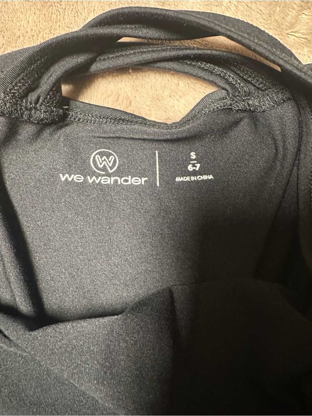 Wander Black Racerback Mini Dress - Picture 2 of 3